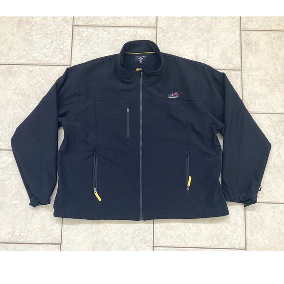 Southwest Airlines employee jacket black fleeced lined coat mens 4XL - Picture 1 of 7